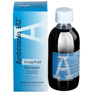 EG SPA Ambroxolo EG 15 mg/5 ml Sciroppo Mucolitico 200 ml