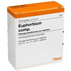 Guna Heel Euphorbium Compositum Medicinale Omeopatico 10 Fiale