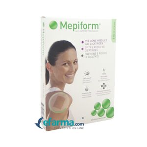 MEPIFORM Medicazione Per Cicatrici 7,5x5 cm 5 Pezzi