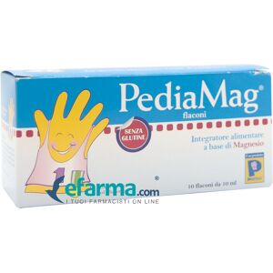 PEDIAC Pediamag Integratore Di Magnesio E Vitamina C 10 Flaconcini 10 ml