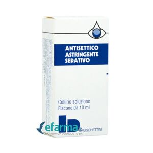 BRUSCHETTINI Antisettico Astringente Sedativo Collirio Zinco / Nafazolina Cloridrato 10 ml
