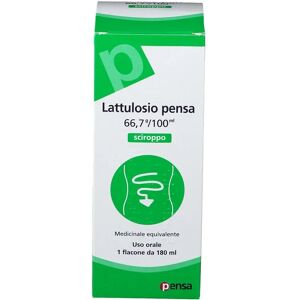 PENSA PHARMA Lattulosio Pensa 66,7g/100ml Sciroppo Lassativo Flacone da 180 ml