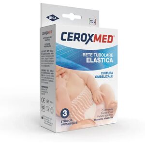 Ceroxmed Rete Tubolare Elastica Cintura Ombelicale 3 Strisce Pretagliate