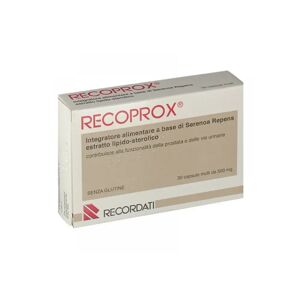 RECOPROX Integratore Prostata e Vie Urinarie 30 Capsule Molli