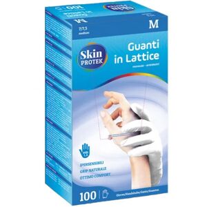 Bericah Skin Protect Guanti In Lattice Monouso Taglia 100 Pezzi