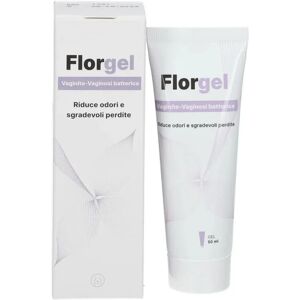 CORMAN Florgel Gel Vaginale Contro Cattivi Odori e Perdite Vaginali 50 ml