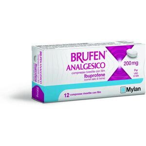 Brufen Analgesico 200 mg Ibuprofene 12 Compresse Rivestite