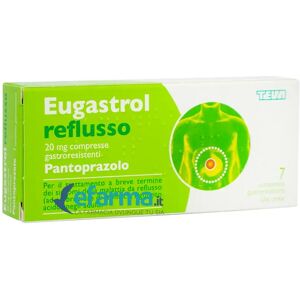 EUGASTROL REFLUSSO 20 Mg Pantoprazolo 7 Compresse Gastroresistenti