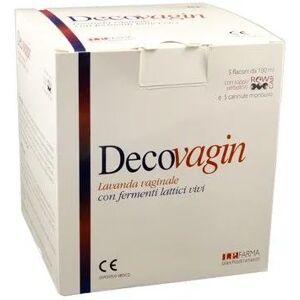 Decovagin Lavanda Vaginale 5 Flaconi + 5 Cannule Monouso