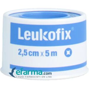 Leukofix Cerotto Rocchetto Trasparente Per Fissaggio Cannule 5m X 2,5cm