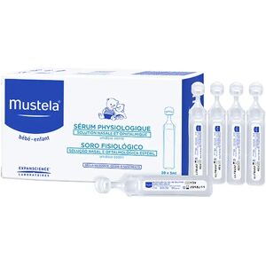 Mustela Soluzione Fisiologica Igiene Nasale e Oculare Fiale Monouso 20 x 5 ml