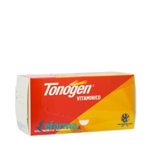 ABC FARMACEUTICI Tonogen Vitaminico Soluzione Orale 10 Flaconcini Con Tappo Serbatoio