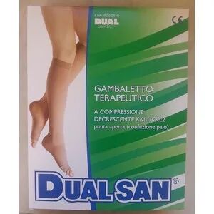 Dualsan Gambaletto Terapeutico KKL2 Punta Aperta Beige Taglia 5