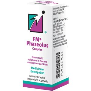 OMEOPIACENZA FM Phaseolus Complex Gocce Orali Flacone con Contagocce 30 ml