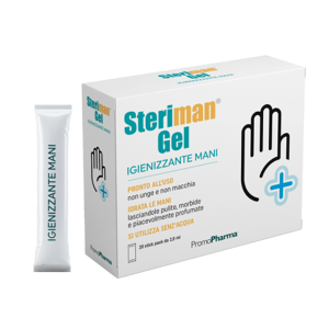 PromoPharma Steriman® Gel 200 stick 70% di alcool 20 stick pack
