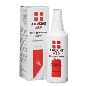 Amuchina (angelini Srl) Amukine Med Spray Cutaneo 200 Ml 0,5%