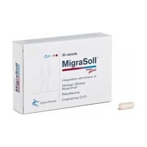 Elytra Pharma Migrasoll a base di ginkgo bilboa 30 capsule - integratore alimentare
