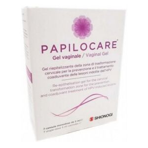 Shionogi Papilocare gel vaginale 7 cannule da 5 ml - dispositivo medico