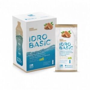 Biohealth Idrobasic 15 Bustine al gusto mandorla - Integratore di magnesio e potassio