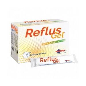 Euro-Pharma Reflus Gel 20 Stick - Integratore per contrastare l'acidità gastrica