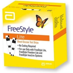 Abbott Diabetes Care Linea Controllo Glicemia Freestyle Lite 50 Strisce Reattive