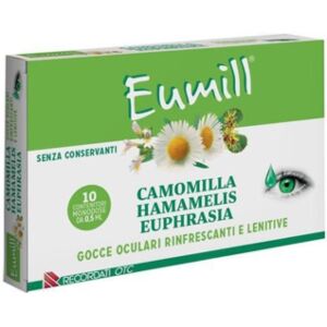 Recordati Linea Benessere Oculare Eumill Gocce Oculari 10 Flaconcini Monodose