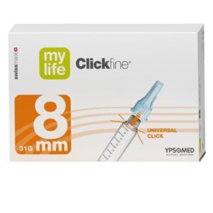 Pharmaidea Ago Mylife Clickfine 31 G X 8 Mm 100 Pezzi