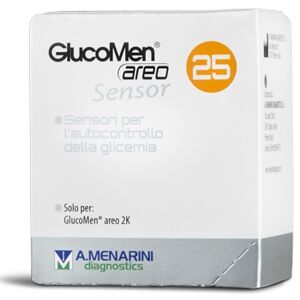 Menarini Diagnostic Glucomen Areo Sensor Strisce Glicemia 25 Pezzi