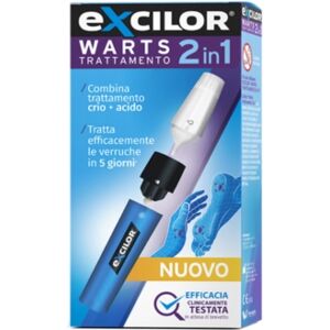 Excilor Vemedia Linea Cura delle verruche Warts Trattamento 2 In 1