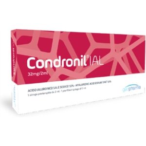 Geofarma Siringa Intra-articolare Condronil Ial Acido Ialuronico 1,6% 2 ml