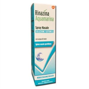 Glaxosmithkline C.health. Rinazina Aquamarina Isotonica Spray Nebulizzazione Delicata 100 ml