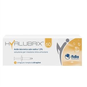 Fidia Farmaceutici Linea Articolazioni Sane Hyalubrix 60 siringa preriemp. 60mg