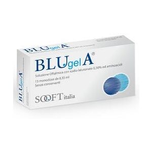 SOOFT Italia Linea Benessere dell'occhio BlugelA Gocce Oculari 15 Flaconcini mon