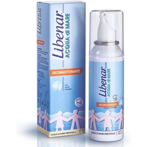 Libenar Linea Pulizia del Naso Acqua di Mare Ipertonica Spray 100 ml