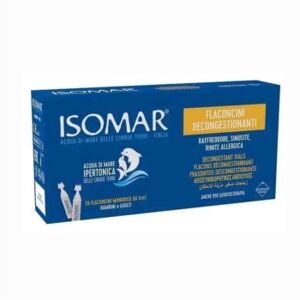 Isomar Linea Pulizia Naso Soluzione Ipertonica 20 Flaconcini da 5 ml