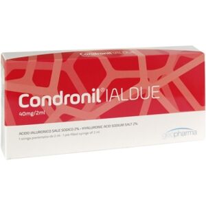 Geofarma Siringa Intra-articolare Condronil Ial Due Acido Ialuronico 2% 2 ml