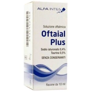 Alfa Intes Linea Salute dell'Occhio Oftaial Plus Collirio Idratante 10 ml