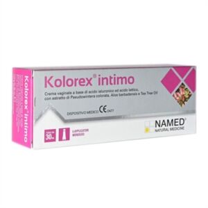 Named Linea Ginecologica Kolorex Intimo Crema Vaginale 30 ml 6 Applicatori