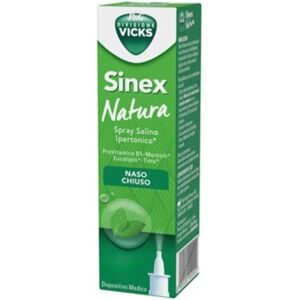 Procter & Gamble Linea naso chiuso Vicks Sinex Natura Spray Ipertonico 20 ml