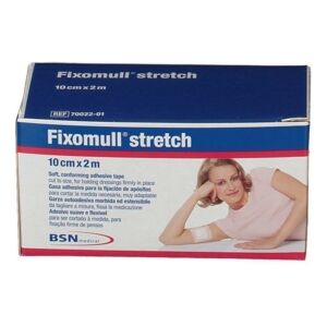 Essity Italia Linea Medicazioni Leukoplast Fixomull Stretch 1 striscia 2mx10cm