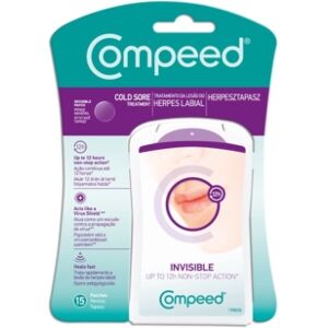 Compeed Herpes Patch Total Care Invisible 15 Cerotti