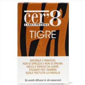 Larus Pharma Cer'8 Tigre 36 Cerotti diffusori di oli essenziali