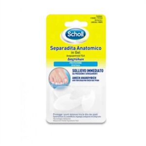 Scholl Linea Benessere del piede Separadita Protettivo in Gel 3 pezzi