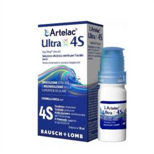Baush & Lomb Linea Salute degli Occhi Artelac Ultra 4S Soluzione Oftalmica 10 ml