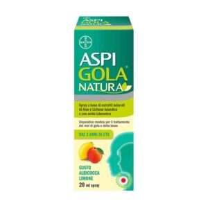 Bayer Linea Gola Sana Aspi Gola Natura Spray Albicocca/Limone 20 ml