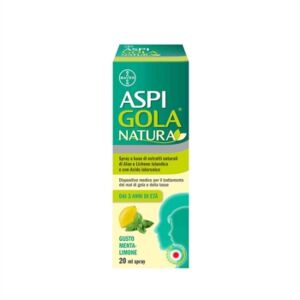 Bayer Linea Gola Sana Aspi Gola Natura Spray Menta/Limone 20 ml