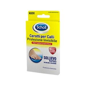 Scholl Linea Calli E Durezze Trattamento Calli 4 Cerotti Protezione Invisibile