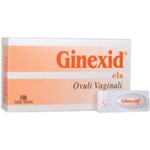 Farma-derma Farma Derma Linea Benessere Intimo Donna Ginexid 10 Ovuli Vaginali Lenitivi