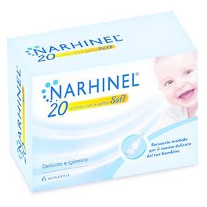 Narhinel Linea Pulizia Salute Del Naso 20 Ricambi Soft Per Aspiratore Nasale