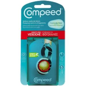 Compeed Linea Protezione Guarigione Vesciche 5 Cerotti Per Pianta Del Piede